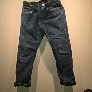 Eddie Bauer Flannel lined jeans - 33x30